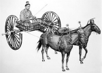 古代的畜力车　资料图片 - 新浪吉林