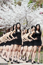 美!这是韩国女大学生组成的模特队 - News.365Jilin.Com