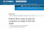 波多黎各公投赞成成为“美国第51个州” - 北国之春