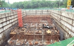 长春市首个地埋式污水处理厂——动植物公园污水处理厂正在施工。苑激刚 摄 - 新浪吉林