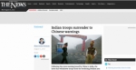 巴基斯坦《国际新闻》网站7日报道称，据可靠消息，中国政府就印军非法越界严正警告印度后，5日深夜到6日凌晨期间，印军在洞朗地区连夜撤离，只剩下少数人留守。报道称，这意味着印度军队终于向中国投降。 - News.365Jilin.Com