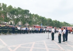 长春市多部门在欧亚春城购物中心举行大型灭火救援实战演练。 - 新浪吉林