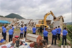 吉林通化国际内陆港务区联合执法拆除违建 - 新浪吉林