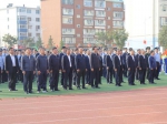 图们市隆重举行庆祝中华人民共和国成立70周年升国旗仪式活动 - 新浪吉林