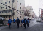 吉林省长春市朝阳区清和街道“蓝马甲”志愿者在巡逻。新华社记者金津秀摄 - 新浪吉林