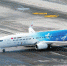 3月4日，冬奥主题彩绘飞机“冬奥运动号”飞抵长春龙嘉国际机场。 新华社记者 林宏 摄 - 新浪吉林
